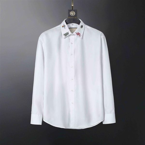spring fashion print longsleeve high cotton men designer casual shirt asian size s-3xl2708, White;black
spring fashion print longsleeve high cotton men designer casual shirt asian size s-3xl2708, White;black