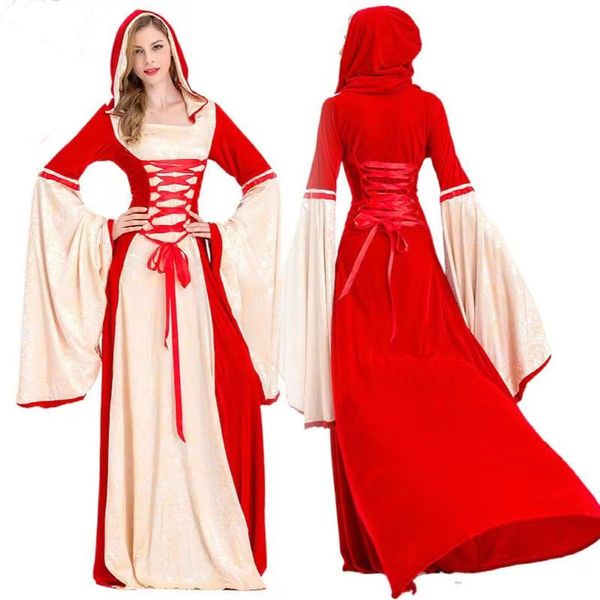 halloween costumes women dress cosplay costumes medieval dress robe women renaissance dress princess queen costume velvet court maid vintage, Black;red
halloween costumes women dress cosplay costumes medieval dress robe women renaissance dress princess queen costume velvet court maid vintage, Black;red
