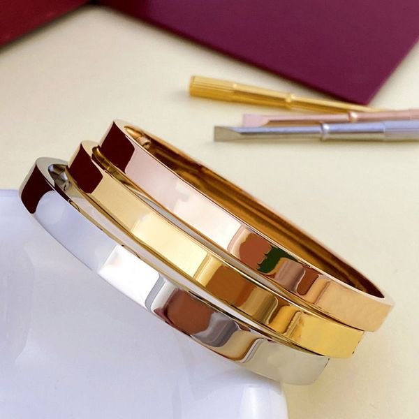 high end luxury screwdriver love bracelet fashion neutral cuffs 316l stainless steel plated 18k gold jewelry as a gift for lover d-432, Black
high end luxury screwdriver love bracelet fashion neutral cuffs 316l stainless steel plated 18k gold jewelry as a gift for lover d-432, Black