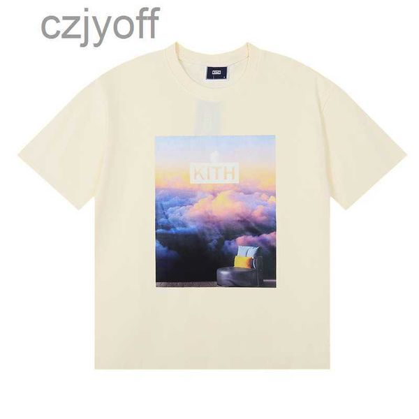 niche beauty trend kith limited tom fabia cloud sea print loose casual men and women's versatile short sleeved t-shirt, White;black
niche beauty trend kith limited tom fabia cloud sea print loose casual men and women's versatile short sleeved t-shirt, White;black
