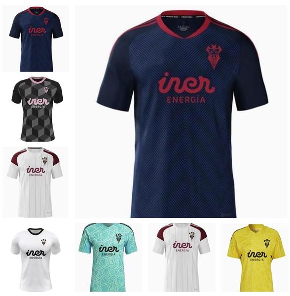 22 23 24 albacete balompie soccer jersey home away third 2023 2024 manu fuster jonathan dubasin fran alvarez flavien boyomo riki rodriguez f, Black;yellow
22 23 24 albacete balompie soccer jersey home away third 2023 2024 manu fuster jonathan dubasin fran alvarez flavien boyomo riki rodriguez f, Black;yellow