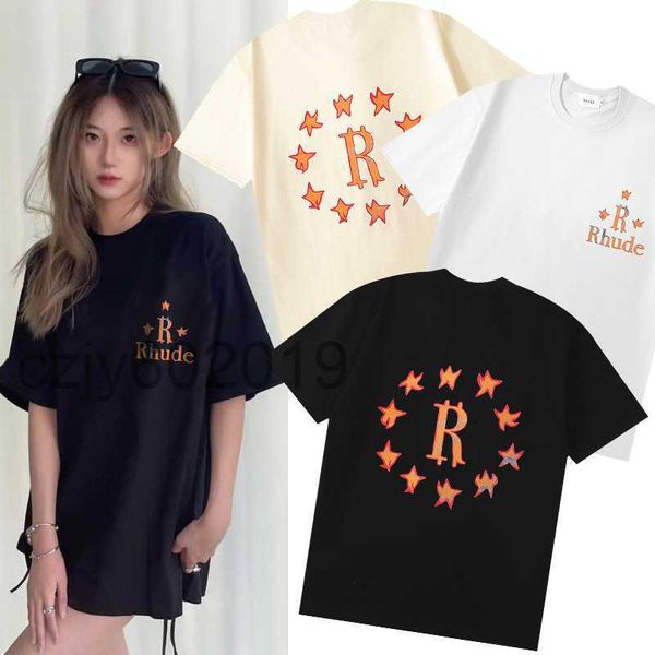 rhude 2023 destroy the stars tee trendy brand loose casual summer password short sleeved t-shirti1bj, White;black
rhude 2023 destroy the stars tee trendy brand loose casual summer password short sleeved t-shirti1bj, White;black