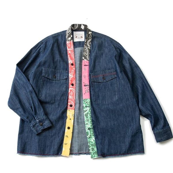 men's jackets retro denim embroidered taoist robe coat spring summer ethnic style washed cowboy cardigan shirt jacket 230812, Black;brown
men's jackets retro denim embroidered taoist robe coat spring summer ethnic style washed cowboy cardigan shirt jacket 230812, Black;brown