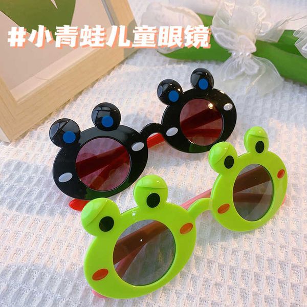 little frog children's glasses net red boys and girls' uv cute protection baby sunglasses sun visors, White;black
little frog children's glasses net red boys and girls' uv cute protection baby sunglasses sun visors, White;black