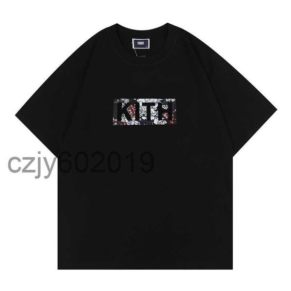 fashion brand kith floral classic box tee flower print t-shirt for men and women large short sleeve4f4j, White;black
fashion brand kith floral classic box tee flower print t-shirt for men and women large short sleeve4f4j, White;black