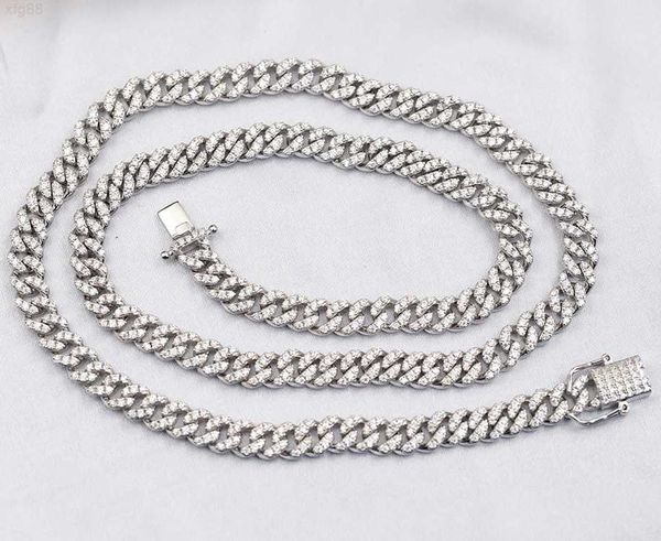 wholesale custom 925 silver single rows 6mm wide set 5a cz diamond necklace cuban link chain
wholesale custom 925 silver single rows 6mm wide set 5a cz diamond necklace cuban link chain