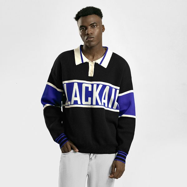 men's sweaters cotton pullover long sleeve jacquard knitted polo sweater 230812, White;black
men's sweaters cotton pullover long sleeve jacquard knitted polo sweater 230812, White;black