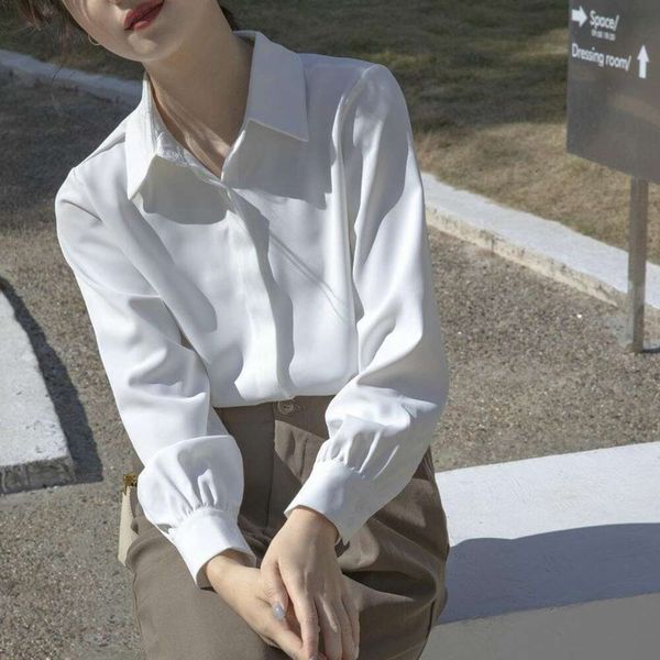 spring and autumn professional shirt formal dress long sleeved chiffon female design temperament korean version of, White
spring and autumn professional shirt formal dress long sleeved chiffon female design temperament korean version of, White