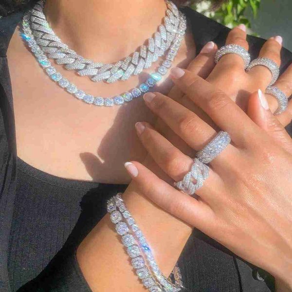 custom vvs moissanite tennis big hip hop necklace mens rapper diamond 925 silver gold cuban link chain pendant necklaces for men
custom vvs moissanite tennis big hip hop necklace mens rapper diamond 925 silver gold cuban link chain pendant necklaces for men