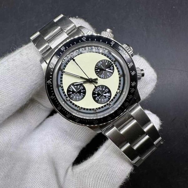 men vintage watches vk quartz movement stainless steel case 38mm white dial oyster bracelet watch, Slivery;brown
men vintage watches vk quartz movement stainless steel case 38mm white dial oyster bracelet watch, Slivery;brown
