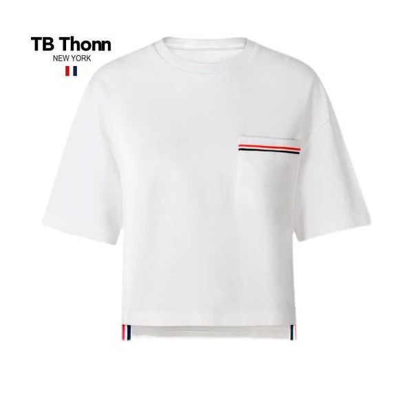 off shoulder fashion brand tb thonn loose white half sleeve t-shirt bf style 7/4 heavy duty women's short, Black;brown
off shoulder fashion brand tb thonn loose white half sleeve t-shirt bf style 7/4 heavy duty women's short, Black;brown