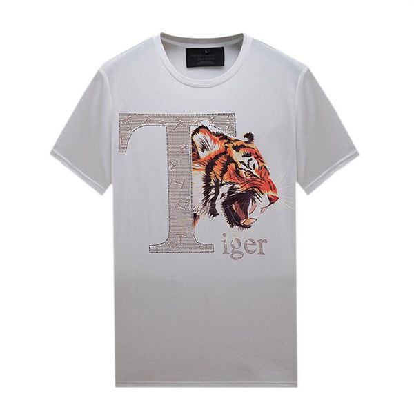 summer mens short sleeves rhinestone design t-shirts - multiple style crew neck pullover casual white shirts for women un260s, White;black
summer mens short sleeves rhinestone design t-shirts - multiple style crew neck pullover casual white shirts for women un260s, White;black