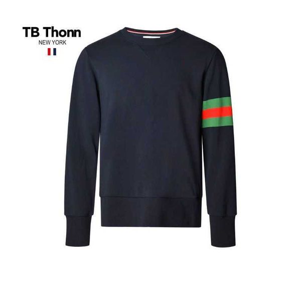 trendy tb thonn fashion sleeve label sweater men's spring and autumn pure cotton pullover heavyweight coat, Black;brown
trendy tb thonn fashion sleeve label sweater men's spring and autumn pure cotton pullover heavyweight coat, Black;brown