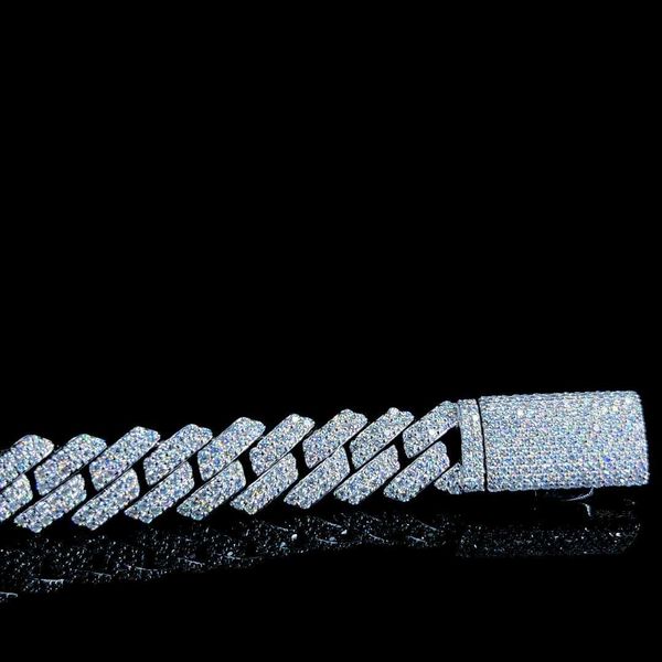 vvs moissanite cuban link necklace natural shape hiphop engagement iced out initial necklace custom, Silver
vvs moissanite cuban link necklace natural shape hiphop engagement iced out initial necklace custom, Silver