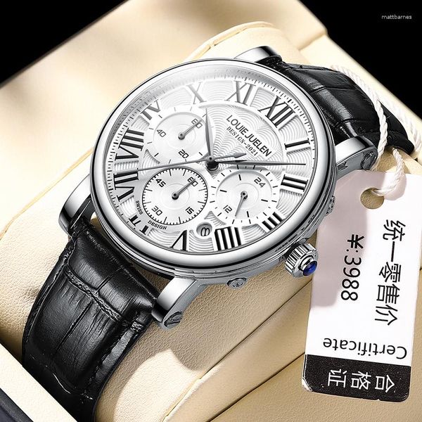 wristwatches uthai h47 big brand men's watches premium genuine leather band quartz famous watch waterproof leisure business, Slivery;golden
wristwatches uthai h47 big brand men's watches premium genuine leather band quartz famous watch waterproof leisure business, Slivery;golden