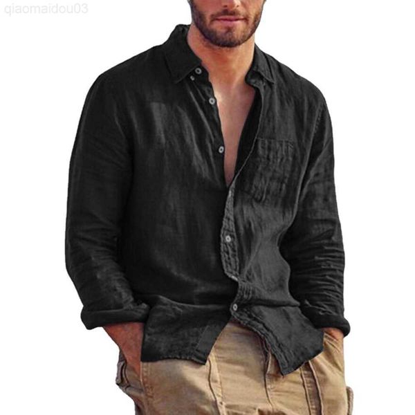 men's casual shirts 2023 linen shirts for men loose cotton solid color long sleeve stand collar button retro 2023 fashion l230813, White;black
men's casual shirts 2023 linen shirts for men loose cotton solid color long sleeve stand collar button retro 2023 fashion l230813, White;black