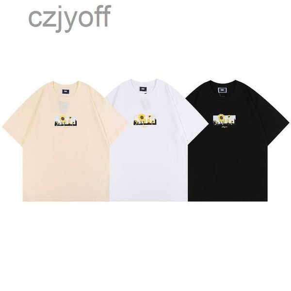 kith half-sleeved sunflower box printed round neck loose short-sleeved t-shirt in the summer of 2022, White;black
kith half-sleeved sunflower box printed round neck loose short-sleeved t-shirt in the summer of 2022, White;black