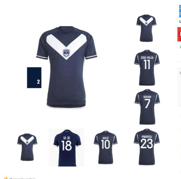 23 24 maillot de foot girondins bordeaux soccer jerseys foot men kit fc football shirts home training 2023 2024 home away fan version bakwa, Black;yellow
23 24 maillot de foot girondins bordeaux soccer jerseys foot men kit fc football shirts home training 2023 2024 home away fan version bakwa, Black;yellow
