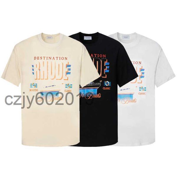 23ss new yacht boat print casual men's short sleeve loose round neck pullover women's t-shirt couple summervbk9, White;black
23ss new yacht boat print casual men's short sleeve loose round neck pullover women's t-shirt couple summervbk9, White;black
