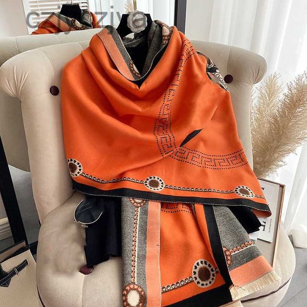 

scarves luxury designer scarf cashmere fashion shawl jacquard design classic style quality assurance great customization very good nice, Blue;gray