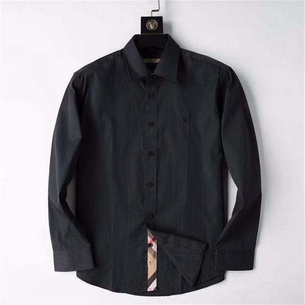 2021 luxurys designers dress shirt menswear fashion society black men solid color business casual mens long sleeve -3xl#08272w, White;black
2021 luxurys designers dress shirt menswear fashion society black men solid color business casual mens long sleeve -3xl#08272w, White;black
