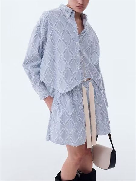 women's two piece pant argyle stripes trimming suit elastic waist drawstring straight shorts or single breasted turndown collar one poc, White
women's two piece pant argyle stripes trimming suit elastic waist drawstring straight shorts or single breasted turndown collar one poc, White