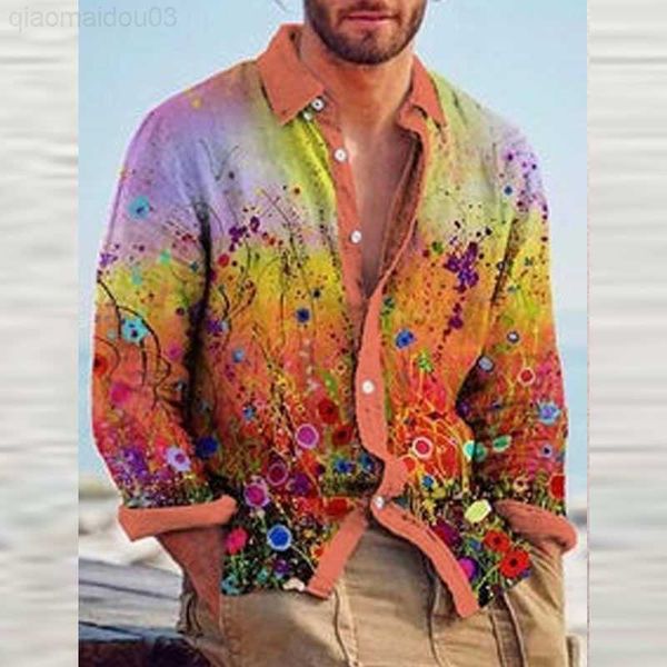 men's casual shirts vintage floral printed shirts for men autumn long sleeve buttoned lapel casual shirt streetwear fashion mens clothi, White;black
men's casual shirts vintage floral printed shirts for men autumn long sleeve buttoned lapel casual shirt streetwear fashion mens clothi, White;black