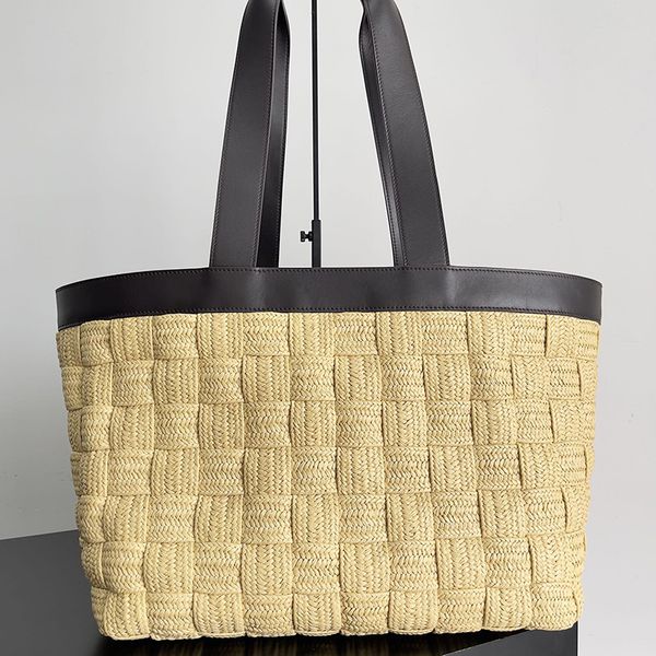 2023 new designer cassette tote bag intreccio woven raffia shoulder bag with leather trimming fashion women shopping purse big space
2023 new designer cassette tote bag intreccio woven raffia shoulder bag with leather trimming fashion women shopping purse big space