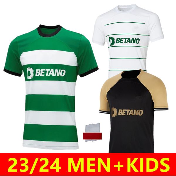 23 24 sporting cp lisboa soccer jerseys lisbon jovane sarabia vietto coates acuna home away 3rd 2023 2024 football shirt men kids, Black
23 24 sporting cp lisboa soccer jerseys lisbon jovane sarabia vietto coates acuna home away 3rd 2023 2024 football shirt men kids, Black