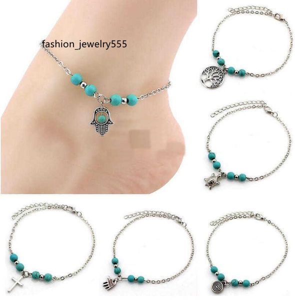 anklets 6 styles bohemian turquoise anklets women beach foot chains cross tree turtles conch fatima's hand anklet for ladies fashion je, Red;blue
anklets 6 styles bohemian turquoise anklets women beach foot chains cross tree turtles conch fatima's hand anklet for ladies fashion je, Red;blue