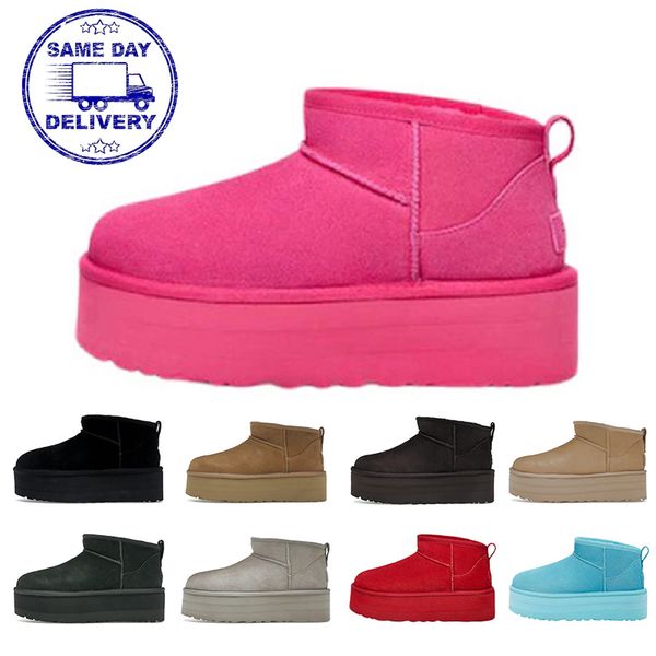 designer snow boots mini platform boot women tazz slippers classic tasman suede slides winter wool warm booties ugglies fur sheep skin shoes, Black
designer snow boots mini platform boot women tazz slippers classic tasman suede slides winter wool warm booties ugglies fur sheep skin shoes, Black