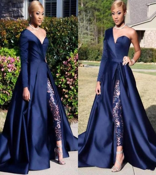 2019 modest blue jumpsuits two pieces prom dresses one shoulder front side slit pantsuit evening gowns party dress plus size robes8398958, Black
2019 modest blue jumpsuits two pieces prom dresses one shoulder front side slit pantsuit evening gowns party dress plus size robes8398958, Black