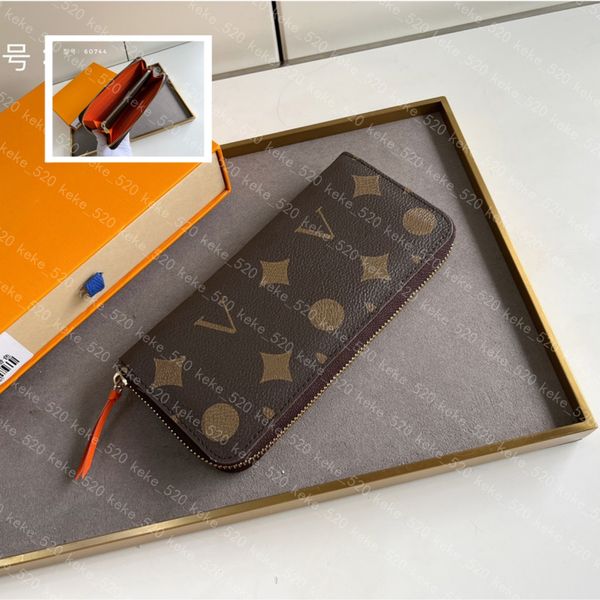 zippy wallet designer womens leather card holder organizer long wallet coin purse key pouch pochette cles m60744/60742 old flower + orange, Red;black
zippy wallet designer womens leather card holder organizer long wallet coin purse key pouch pochette cles m60744/60742 old flower + orange, Red;black
