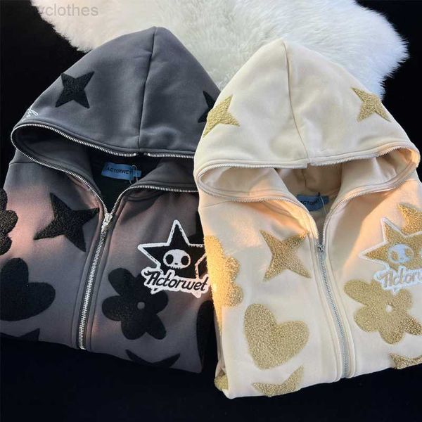 men's hoodies sweatshirts women retro embroidery hoodies autumn winter zip up long sleeve loose jacket coats y2k harajuku casual pocket, Black
men's hoodies sweatshirts women retro embroidery hoodies autumn winter zip up long sleeve loose jacket coats y2k harajuku casual pocket, Black