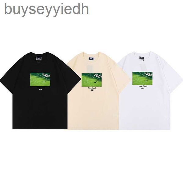 kith spring/summer 2022 new fashion green football field inspirational slogan printed men's and women's short sleeve t-shirt, White;black
kith spring/summer 2022 new fashion green football field inspirational slogan printed men's and women's short sleeve t-shirt, White;black