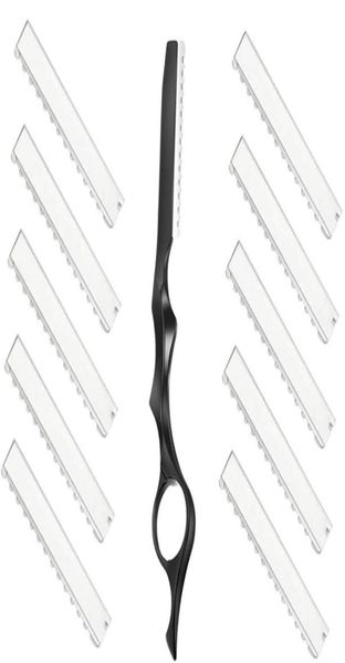 1 pcs hair styling razor and 10pcs replacement stainless steel razors blades for salon home use7519519
1 pcs hair styling razor and 10pcs replacement stainless steel razors blades for salon home use7519519
