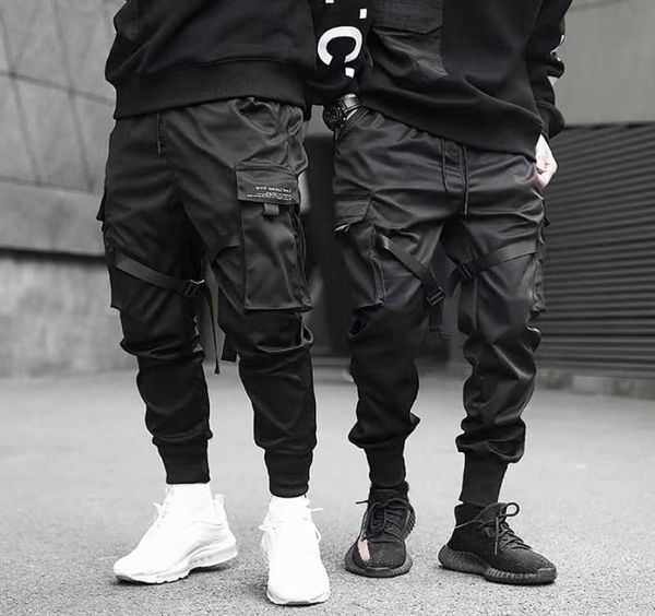 men sweatshirts jogging pants men casual pants fashion drawstring multi pockets straps ankle tied cargo long trousers9776582, Black
men sweatshirts jogging pants men casual pants fashion drawstring multi pockets straps ankle tied cargo long trousers9776582, Black