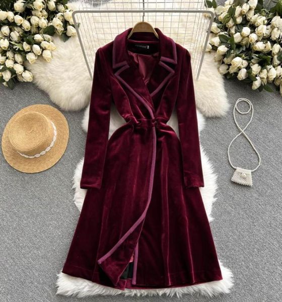 women autumn winter 2022 women039s trench coats new fashion suit collar slim windbreaker jacket long sleeve velvet solid color 1953903, Tan;black
women autumn winter 2022 women039s trench coats new fashion suit collar slim windbreaker jacket long sleeve velvet solid color 1953903, Tan;black