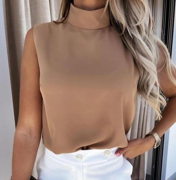 fashion turtleneck sleeveless loose tshirts women elegant solid shrug casual spring summer tees ladies women039s tshirt1291267, White
fashion turtleneck sleeveless loose tshirts women elegant solid shrug casual spring summer tees ladies women039s tshirt1291267, White