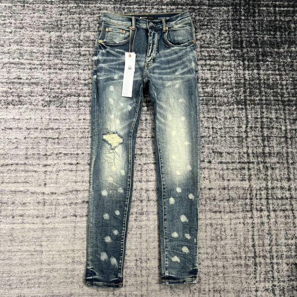 purple jeans men's jeans men washed splash-ink pants ripped blue fashion brand hole pants
purple jeans men's jeans men washed splash-ink pants ripped blue fashion brand hole pants