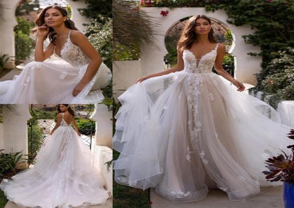 vintage wedding dresses backless spaghetti straps bridal gowns lace a line tulle applique ruffles court train garden vestidos de n6259378, White
vintage wedding dresses backless spaghetti straps bridal gowns lace a line tulle applique ruffles court train garden vestidos de n6259378, White
