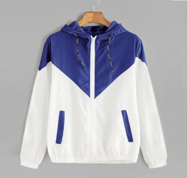 women basic jackets autumn hooded jacket two tone windbreaker jacket female zipper pockets casual long sleeves coats4316130, Black;brown
women basic jackets autumn hooded jacket two tone windbreaker jacket female zipper pockets casual long sleeves coats4316130, Black;brown