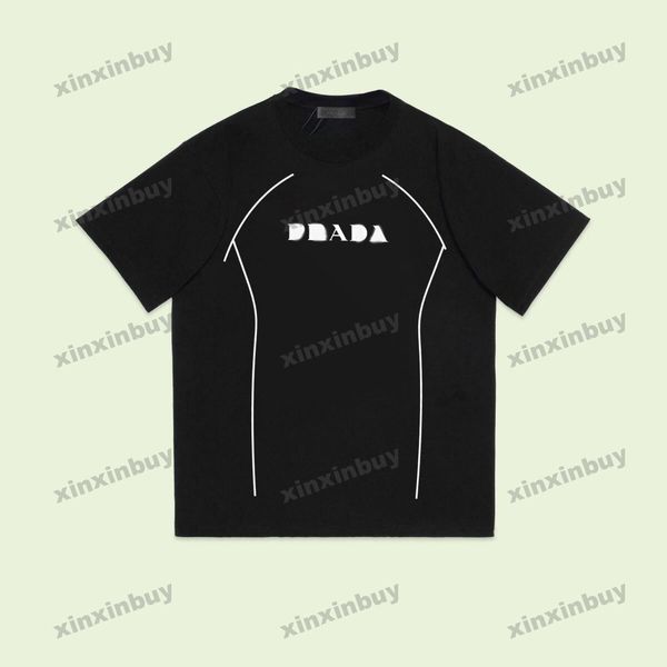 xinxinbuy men designer tee t shirt 23ss line triangle label print short sleeve cotton women black xs-2xl, Black;brown
xinxinbuy men designer tee t shirt 23ss line triangle label print short sleeve cotton women black xs-2xl, Black;brown