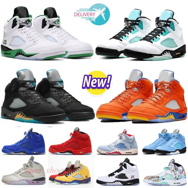 jumpman 5 basketball shoes lucky green 5s burgundy crimson bliss alternate grape orange mens trainers sneakers 40-47
jumpman 5 basketball shoes lucky green 5s burgundy crimson bliss alternate grape orange mens trainers sneakers 40-47