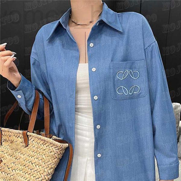 women's blouses & shirts designer embroidery women t long sleeve spring summer lady girls denim shirt cardigan 5kbv m4z4, White
women's blouses & shirts designer embroidery women t long sleeve spring summer lady girls denim shirt cardigan 5kbv m4z4, White