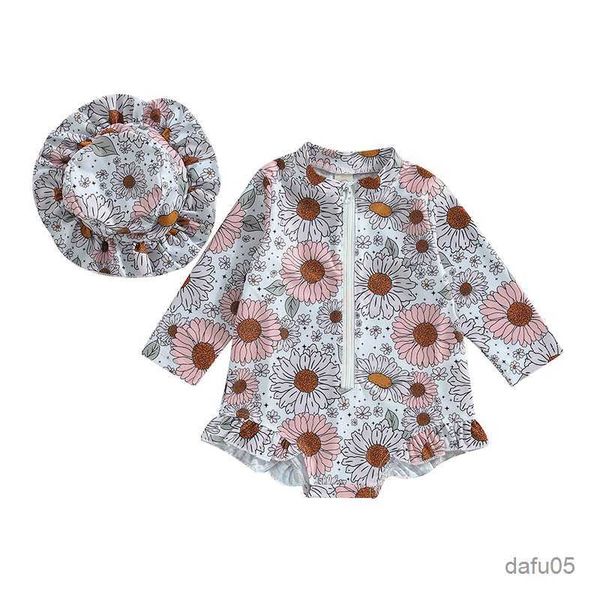 clothing sets kids girls rash guard swimsuit bodysuits floral print zipper long sleeve sun protection bathing suit with cap r230814, White
clothing sets kids girls rash guard swimsuit bodysuits floral print zipper long sleeve sun protection bathing suit with cap r230814, White