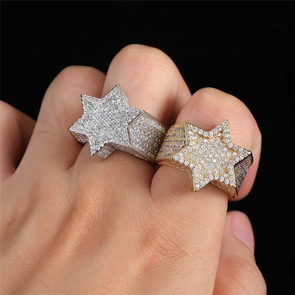 punk rock 18k gold star ring designer for man party copper aaa cubic zirconia diamond silver mens rings south american fashion accessories h, Golden;silver
punk rock 18k gold star ring designer for man party copper aaa cubic zirconia diamond silver mens rings south american fashion accessories h, Golden;silver