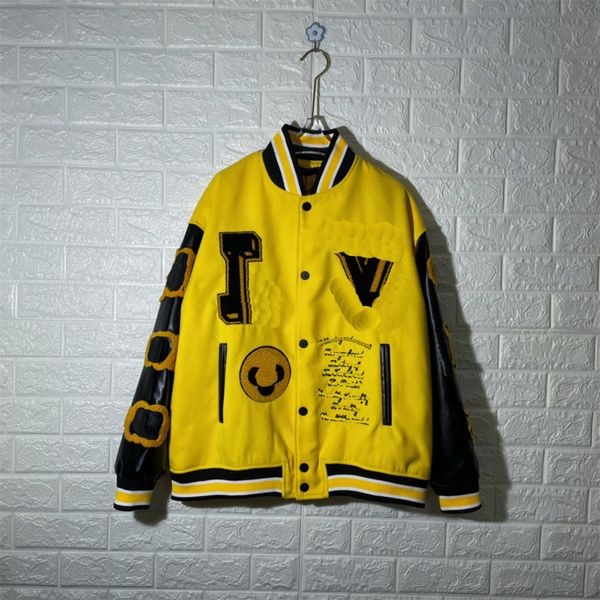 new jacket couples jacket fashion baseball jacket black baseball jackets men designer leather sleeve new york mens coats, Black;brown
new jacket couples jacket fashion baseball jacket black baseball jackets men designer leather sleeve new york mens coats, Black;brown