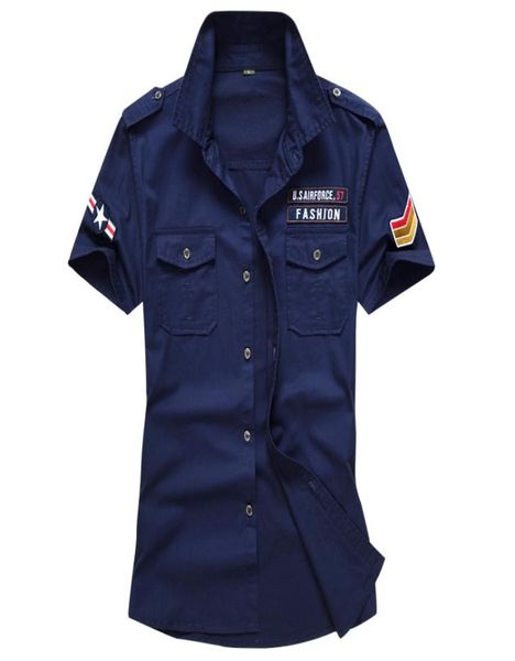 wholenew summer men shirt cotton short sleeve shirts army dress shirt mens shirts casual male clothing m6xl7507678, White;black
wholenew summer men shirt cotton short sleeve shirts army dress shirt mens shirts casual male clothing m6xl7507678, White;black
