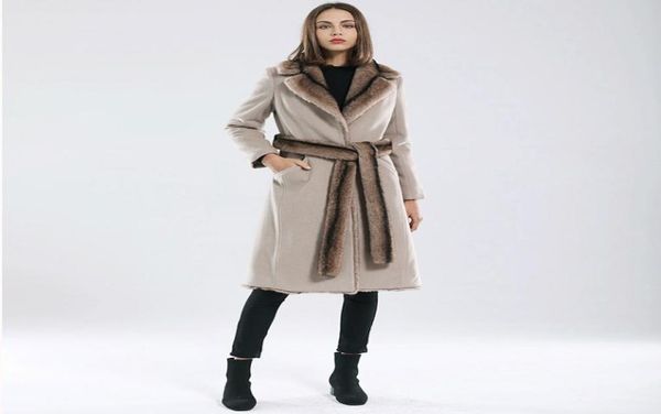 oftbuy 2021 2sided wear winter jacket women faux fur coat long belt thick warm outerwear streetwear new fashion1294466, Black
oftbuy 2021 2sided wear winter jacket women faux fur coat long belt thick warm outerwear streetwear new fashion1294466, Black